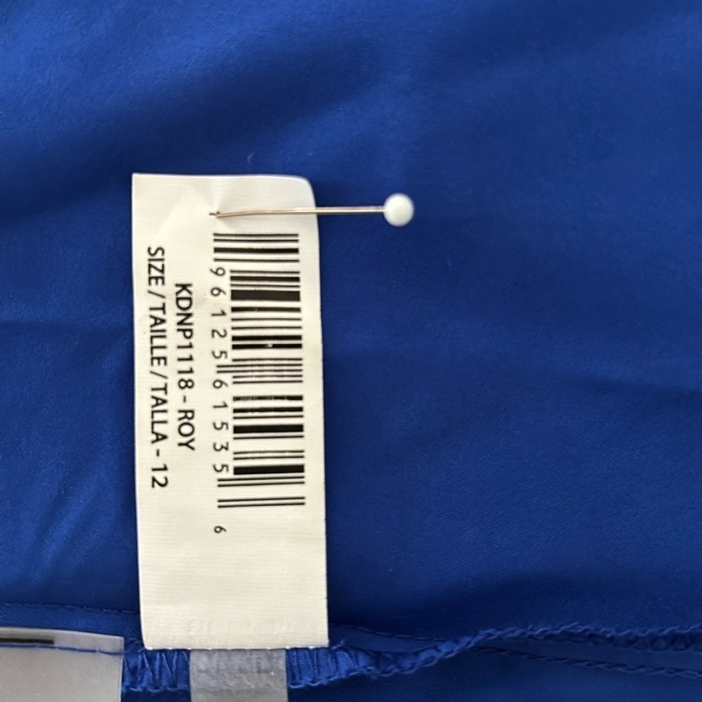 Kenzie Beautiful Cocktail Dress, Size 12, Cobalt Blue - Picture 10 of 16
